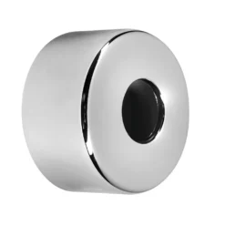 Afbeelding 1 Omp Tea Rozet 90/32mm, hoogte 45mm, chroom
