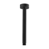 Afbeelding 1 Sapho Plafonduitloop voor douche, rond, 20cm, mat zwart