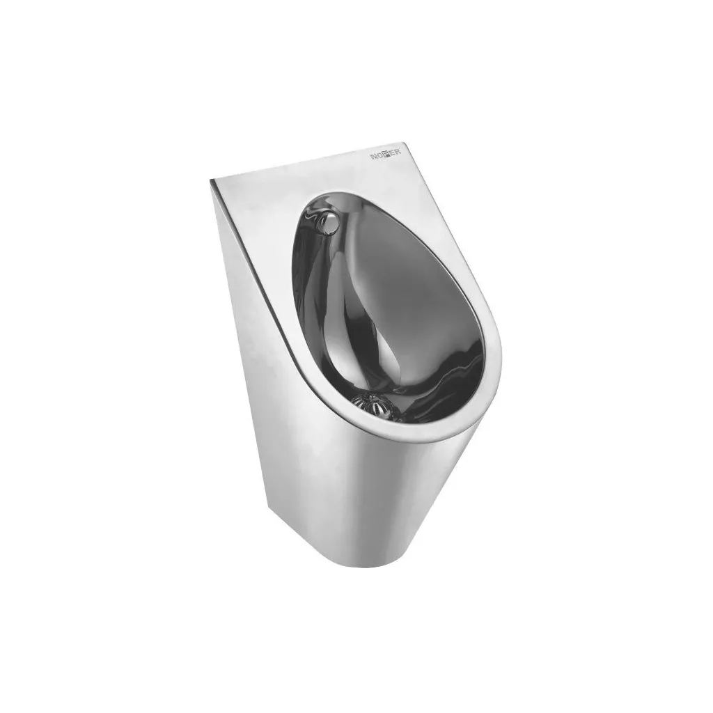Nofer Urinoir met verdekte wateraansluiting 36x60x39,5cm, geborsteld RVS