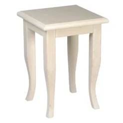 Afbeelding 1 Sapho Retro Kruk 33x45x33cm, oud wit