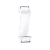 Afbeelding 1 Gedy Handdoekradiator haak, thermoplastisch, transparant
