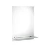Afbeelding 1 Aqualine Spiegel met gaten voor planchet 50x70cm, inclusief ophangbeugels