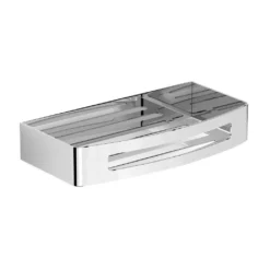 Afbeelding 1 Gedy Smart Doucheplanchet, 30x4,5x12,8cm, gepolijst RVS