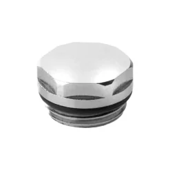 Afbeelding 1 Aqualine Handdoekradiator blindstop 1/2", chroom