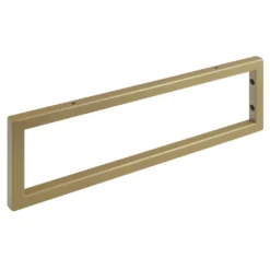 Afbeelding 1 Sapho Steunbeugel 49x15x2cm, gelakt staal, mat goud