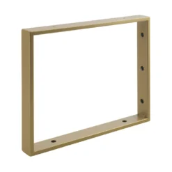 Afbeelding 1 Sapho Steunbeugel 35x28x4cm, gelakt staal, mat goud