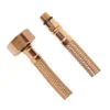 Sapho Flexibele RVS-slang M10x3/8", 35cm, goud 9 Afbeelding 1 Sapho Flexibele RVS-slang M10x3/8", 35cm, goud