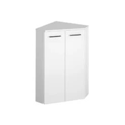 Afbeelding 1 Aqualine Zoja Hoekmeubel 35x78x35cm, wit