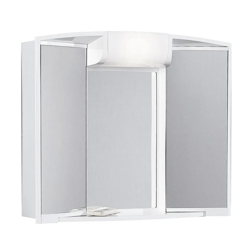 Jokey Angy Spiegelkast 59x50x15cm, 1x12W, wit