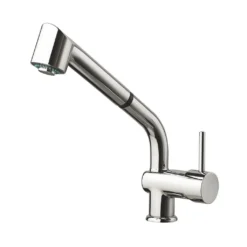 Afbeelding 1 Sapho Rhapsody Keukenkraan met uittrekbare handdouche, chroom