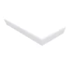 Afbeelding 1 Polysan Klasik Karia 90x80cm Hoekpaneel, (h) 11cm, links