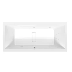 Afbeelding 1 Polysan Marlene Whirlpoolbad, 190x90x48cm, Attraction Hydro, chroom