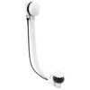 Afbeelding 1 Polysan Klikwaste badvuller afvoer (l) 60cm, stop 7,2cm, wit