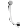 Afbeelding 1 Polysan Badafvoerset, bowdenmechanisme, lengte 80cm, stop 7,2cm, chroom