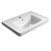Afbeelding 1 GSI Classic Keramische wastafel 75x50cm, wit ExtraGlaze