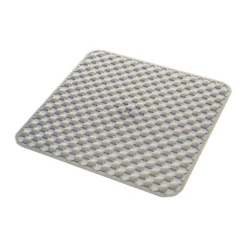 Afbeelding 1 Gedy Geo Rubberen antislip douchemat 53x53cm, beige