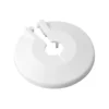 Afbeelding 1 Bonomini Buisafdekking voor handdoekradiator Ø16mm, ABS/wit