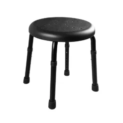 Afbeelding 1 Ridder Handicap Badkamerkruk, Ø45cm, zwart