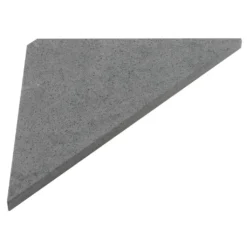 Afbeelding 1 Sapho Abeline Rockstone hoekplanchet 20x20cm, beton