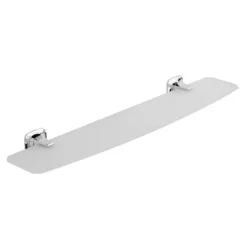 Afbeelding 1 Metaform Aida Glazen planchet 56cm, chroom