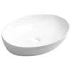 Afbeelding 1 Sapho Pera Keramische opbouwwastafel, 62,5x42cm, wit