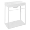 Afbeelding 1 Sapho Crest Console voor onder de wastafel 39,5x45x21,7cm, mat wit