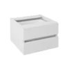 Afbeelding 1 Sapho Avice 2X lade 45x30x48cm, wit