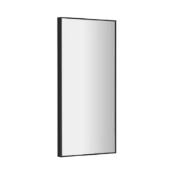 Afbeelding 1 Sapho Arowana Spiegel met lijst 35x90cm, mat zwart