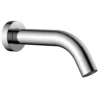 Sapho Wandgemonteerde uitloop, rond, 17,4cm, chroom 5 Afbeelding 1 Sapho Wandgemonteerde uitloop, rond, 17,4cm, chroom