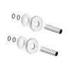 Afbeelding 1 Sapho Buisafdekkingsset, chroom