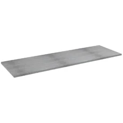 Afbeelding 1 Sapho Cirasa DTDL-wastafelblad 141,1x1,8x46,5cm, zilver eiken