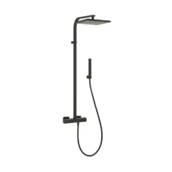 Afbeelding 1 Sapho Dimy Combi-doucheset met thermostatische mengkraan, zwart