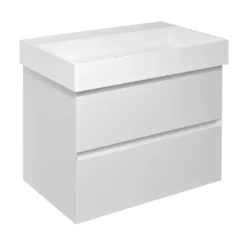 Afbeelding 1 Sapho Filena Wastafelonderkast 67x51,5x43cm, mat wit