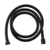 Afbeelding 1 Sapho Powerflex Metalen doucheslang, 150cm, mat zwart