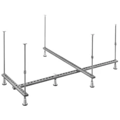 Afbeelding 1 Polysan Ondersteuningsframe voor asymmetrisch bad 170x80cm, links/rechts