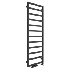 Afbeelding 1 Sapho Gianluca Badkamerradiator 50x135cm, mat zwart