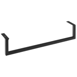 Afbeelding 1 Sapho Hang Handdoekhouder voor wastafel 46x9,8cm, mat zwart