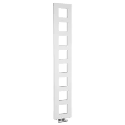 Afbeelding 1 Sapho Block Badkamerradiator 28x175cm, mat wit