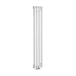 Afbeelding 1 Sapho Pilon Badkamerradiator 27x180cm, 4 haken, mat wit