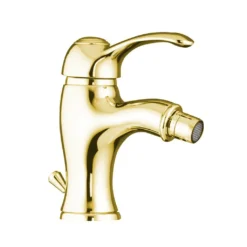 Afbeelding 1 Sapho Kirké Bidetmengkraan met klikwaste, goud