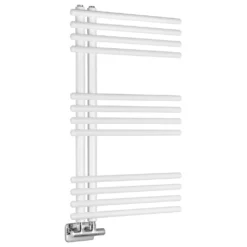 Afbeelding 1 Sapho Nympha Badkamerradiator 50x80cm, mat wit