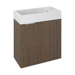 Afbeelding 1 Sapho Latus Iv Wastafelonderkast 49,5x50x25cm, Pine Rustic