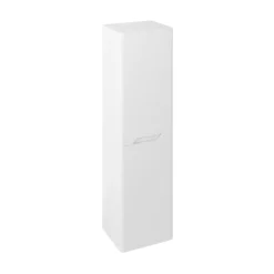 Afbeelding 1 Sapho Mediena Opbergkast 35x140x30cm, 2 deuren, links/rechts, mat wit/mat wit