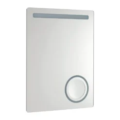 Afbeelding 1 Sapho Astro Spiegel met LED-verlichting 60x80cm, scheerspiegel