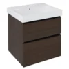 Afbeelding 1 Sapho Nelio Wastafelonderkast 56,5x60x49cm, pine rustic