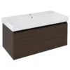Afbeelding 1 Sapho Nelio Wastafelonderkast 96,5x44x49cm, pine rustic
