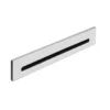 Afbeelding 1 Polysan Cut Badoverloopopening 17x2,4cm, klikwaste-afvoerstop, chroom