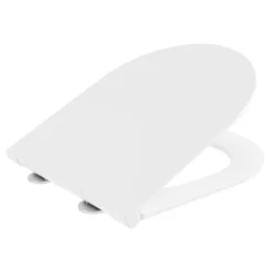 Afbeelding 1 Sapho Paco Toiletzitting, SLIM, Soft Close, eenvoudig afneembaar, wit