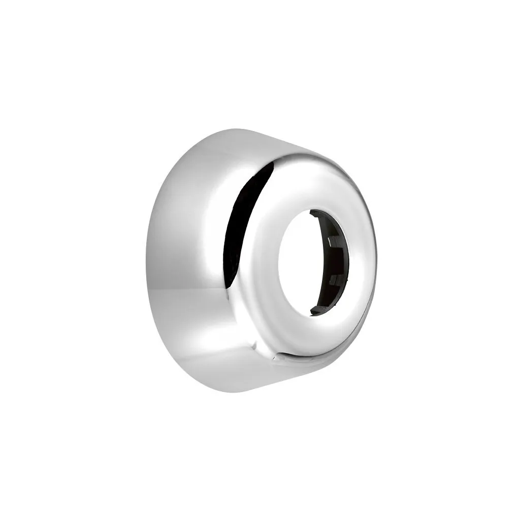 Bonomini Rozet 80/32mm, hoogte 33mm, ABS/chroom