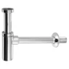 Afbeelding 1 Sapho Wastafelsifon 5/4", afvoer 32mm, rond, chroom